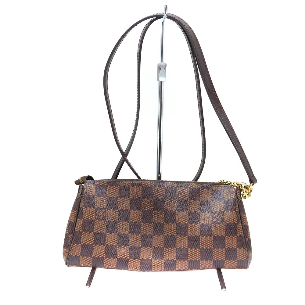 Louis Vuitton bag brown handbag Eva Damier shoulder